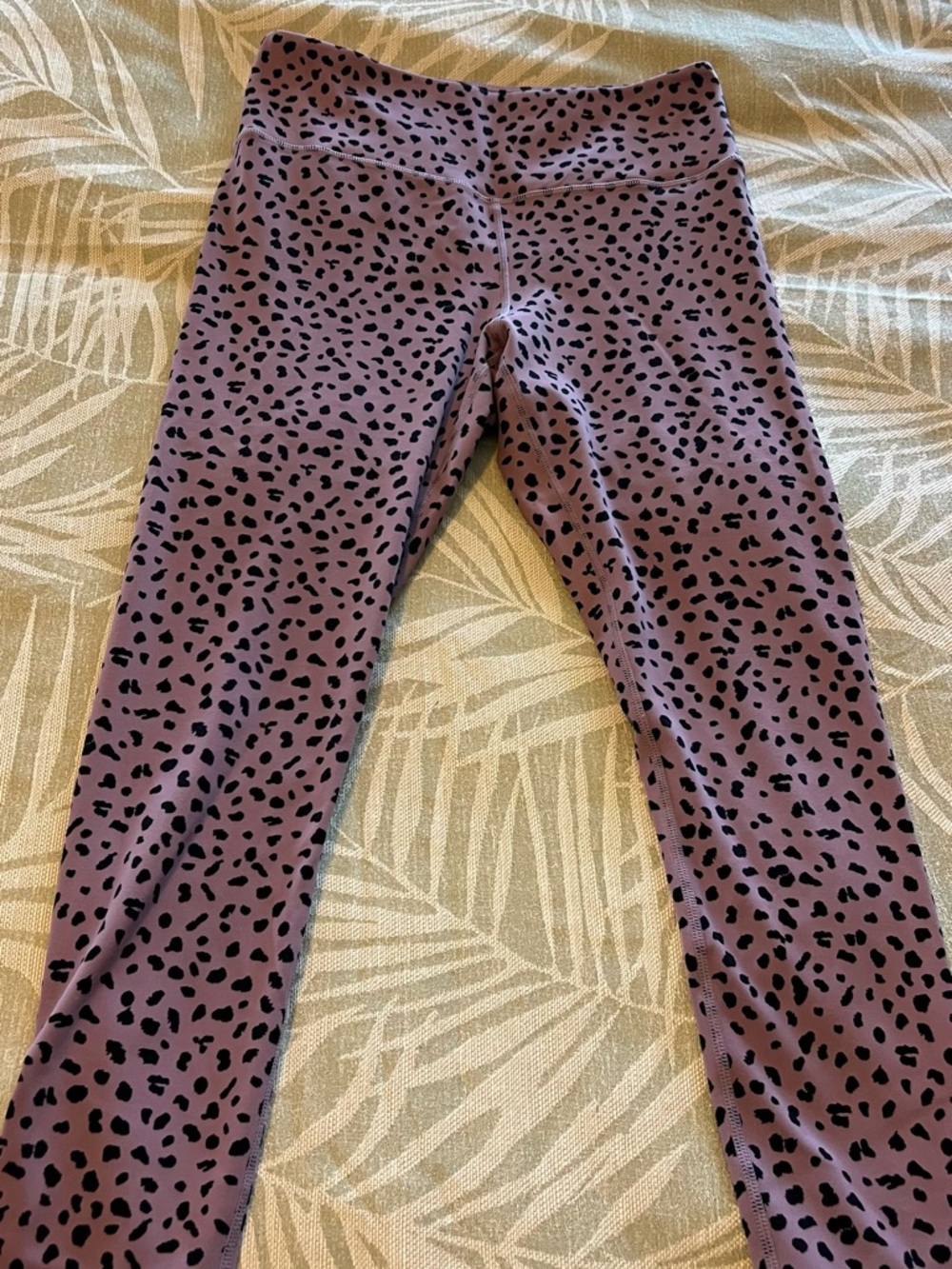 ZYIA Lilac Jaguar Fit N Free 7/8 Leggings